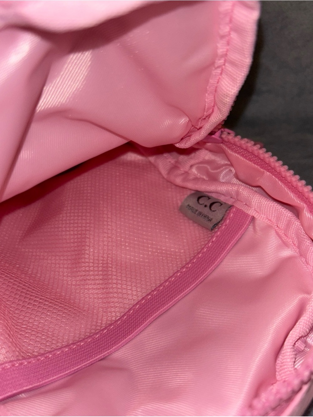 C.C Pink Mini Backpack - - Picture 6 of 6